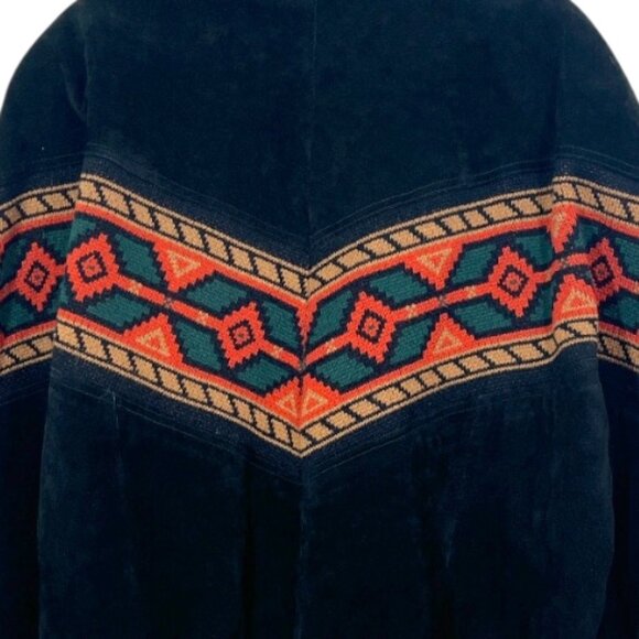 Lawless by Ardney Western Suede Leather Sherpa Jacket XL Pre-Loved Cowboy - Picture 5 of 5